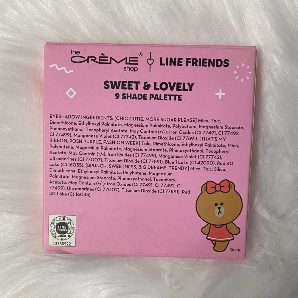 The Crème Shop Sweet & Lovely 9 Shade Palette -